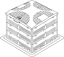 12" access box